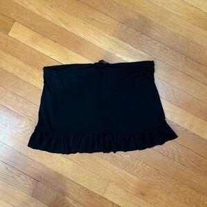 I.AM.GIA BLACK MINI SKIRT - SIZE L